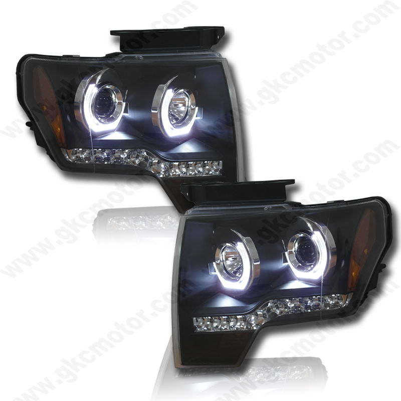 HL-FD15009 2009-2014 Ford F150 Halo Projector Head Light